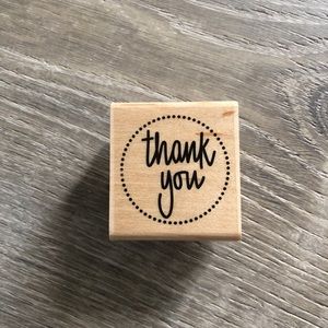 Thank You Stamp - BRAND NEW